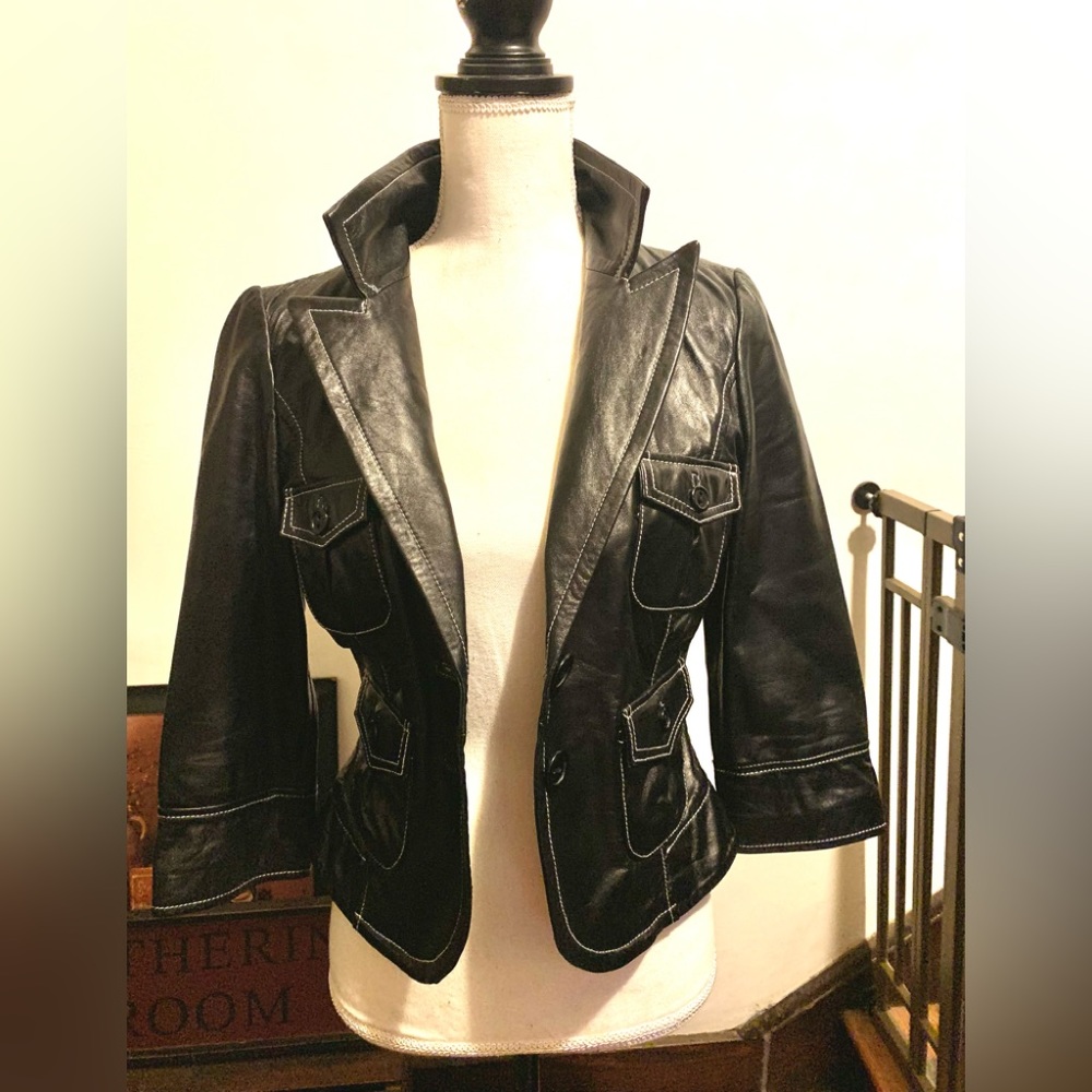 Bebe Four Pocket Blazer. Small
